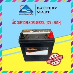 Ắc Quy Delkor  46B20R/L/LS (12V - 35Ah)