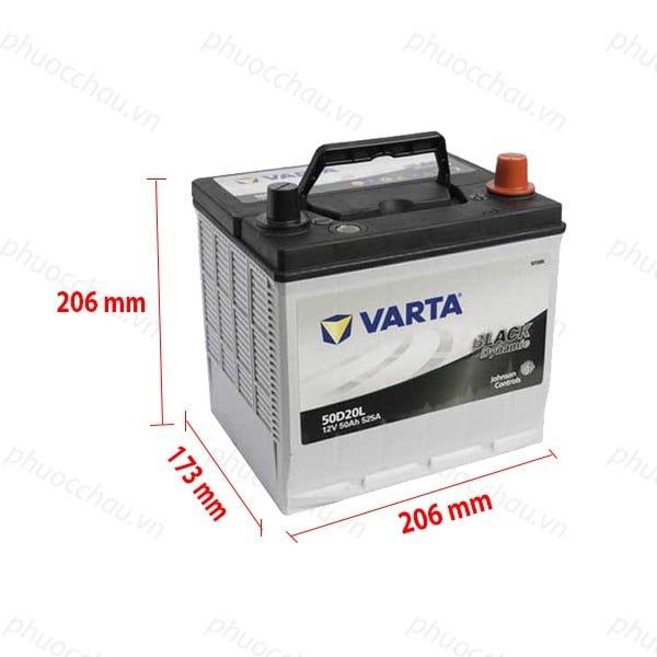 Ắc Quy VARTA 50D20L (12V-50AH)