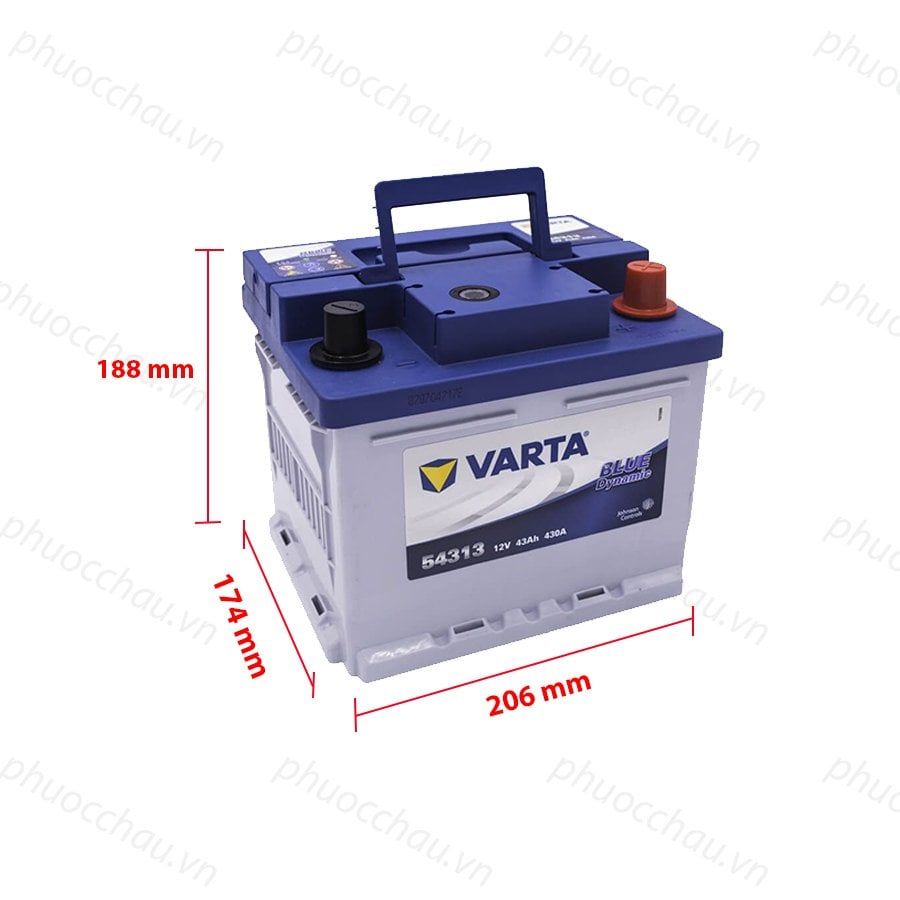 Ắc Quy VARTA 54313 (12V-43AH)