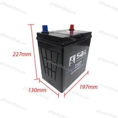 Ắc Quy Xe i10, Kia Morning, Honda City SAiL MF 55B19L (12V - 40Ah)