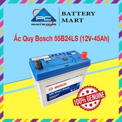 Ắc Quy BOSCH 55B24L/LS (12V-45AH)