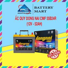 Ắc Quy Dong Nai CMF 55B24R (12V52Ah)