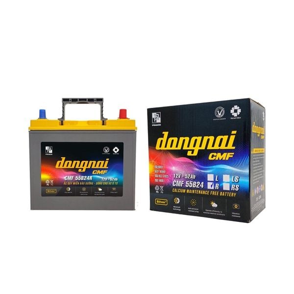 Ắc Quy Dong Nai CMF 55B24R (12V52Ah)