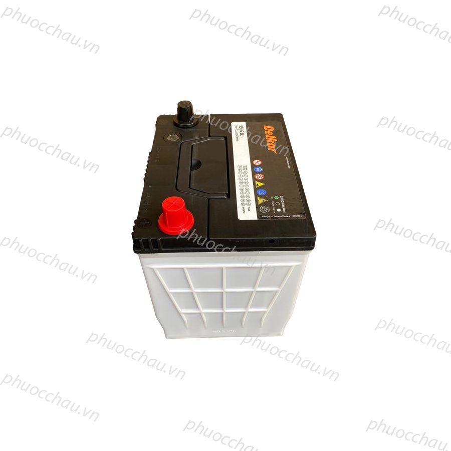 Ắc Quy Delkor 60D23L/R (12V - 60Ah)