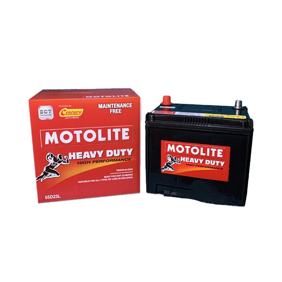Ắc quy Motolite 55D23L chính hãng - giá tốt