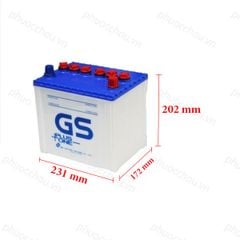 Ắc Quy GS 55D23L (12V-60AH)