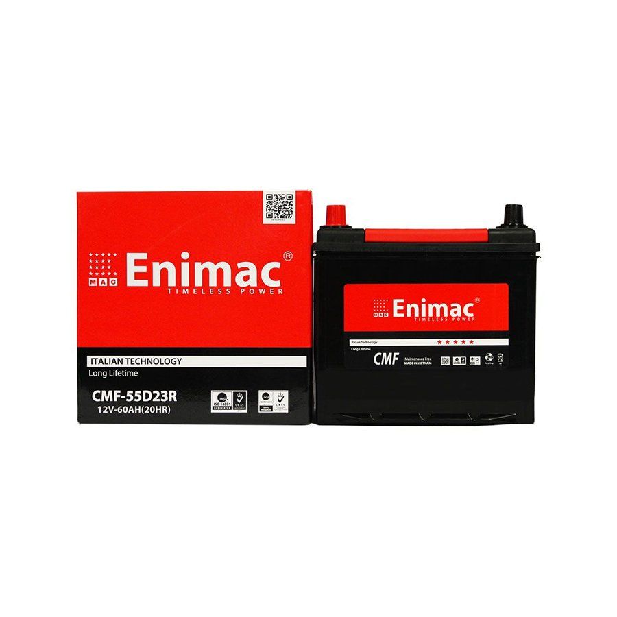 Bình Ắc Quy ENIMAC CMF 55D23L/R (12V-60AH)