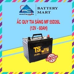 Ắc Quy Tia Sáng MF55D26 L/R 12V-60Ah