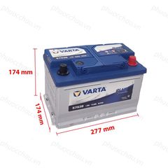 Ắc Quy VARTA DIN 57539 (12V-75AH)