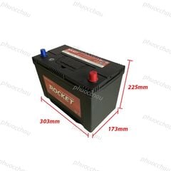 Ắc Quy ROCKET SMF 105D31L/R (12V-94Ah)