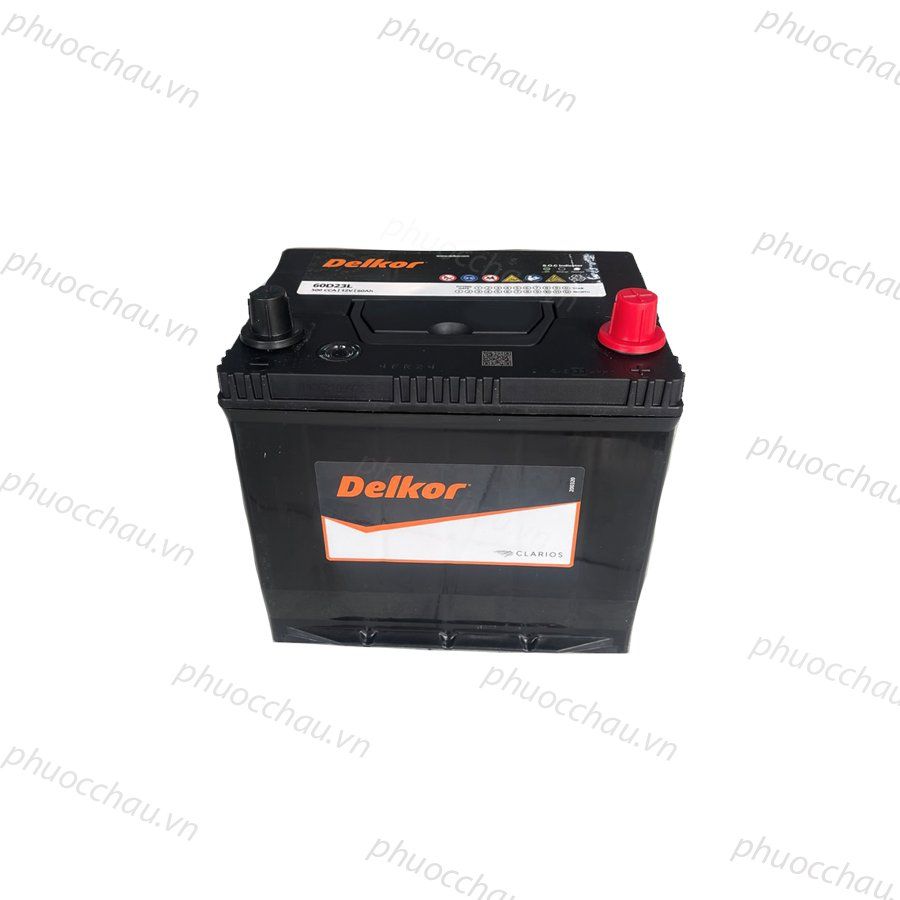 Ắc Quy Delkor 60D23L/R (12V - 60Ah)