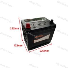 Ắc Quy Delkor 60D23L/R (12V - 60Ah)