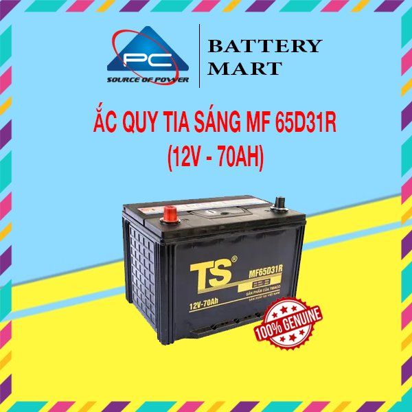 Ắc Quy Tia Sáng MF65D31 L/R 12V-70Ah