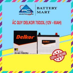 Ắc Quy Delkor 75D23L/R (12V - 65Ah)