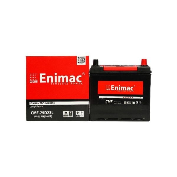Bình Ắc Quy ENIMAC CMF 75D23L/R (12V-65AH)
