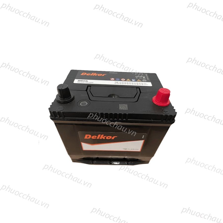 Ắc Quy Delkor 80D23L (12V - 65Ah)