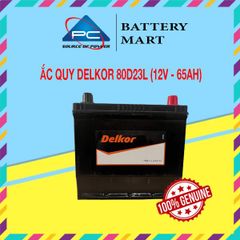 Ắc Quy Delkor 80D23L (12V - 65Ah)