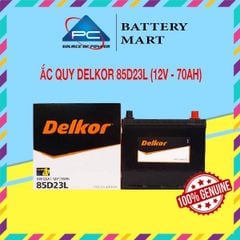 Ắc Quy Delkor  85D23L (12V - 70Ah)
