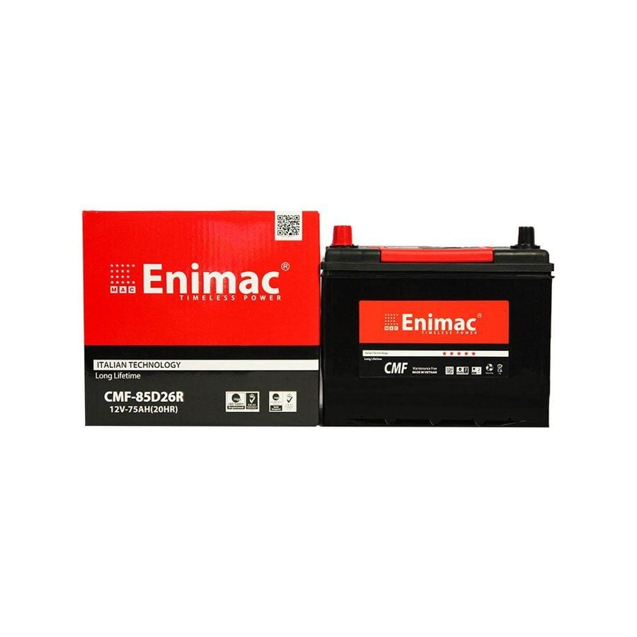 Bình Ắc Quy ENIMAC CMF 85D26L/R (12V-75AH)