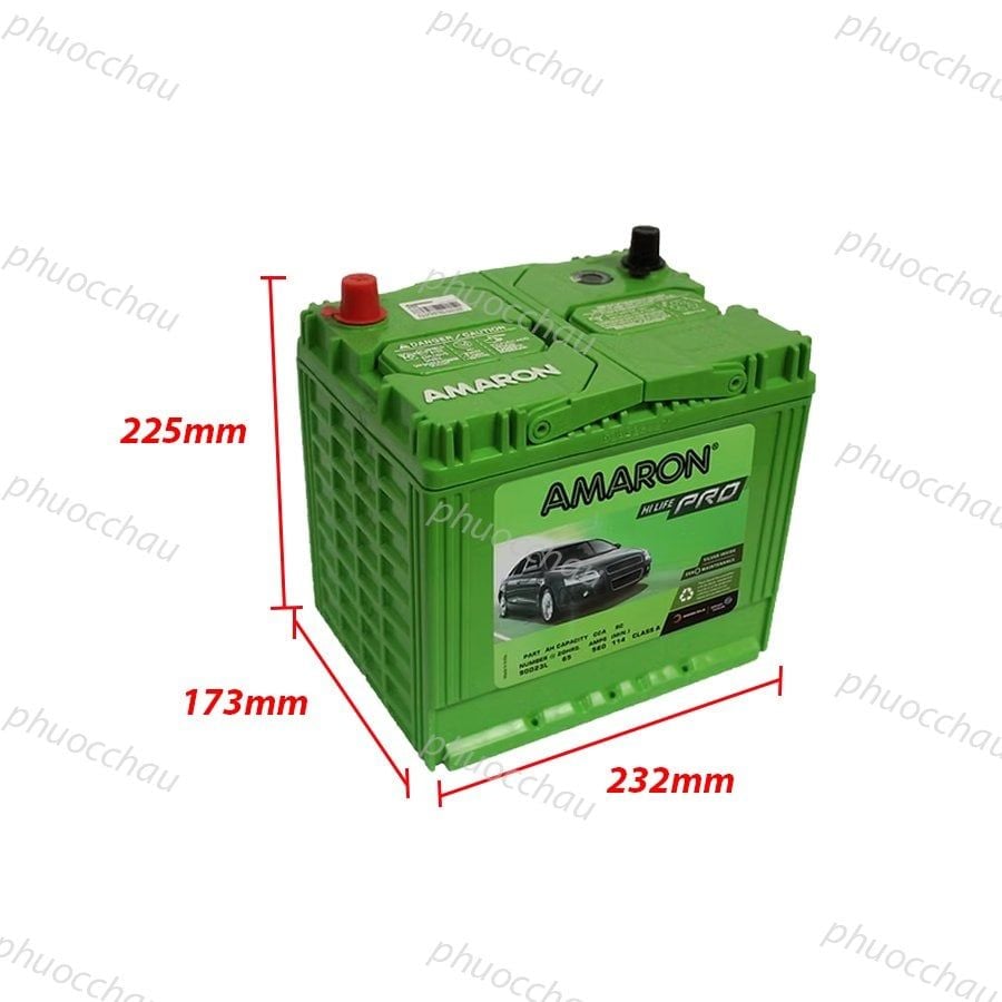 Ắc Quy Amaron Pro 90D23L 12V 65AH
