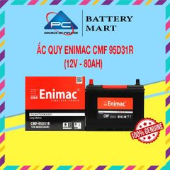 Bình Ắc Quy ENIMAC CMF 95D31L/R (12V-80AH)