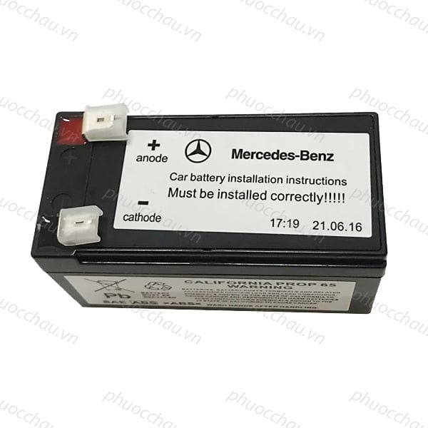 Ắc quy phụ xe Mercedes 000000004039 12V1.2AH