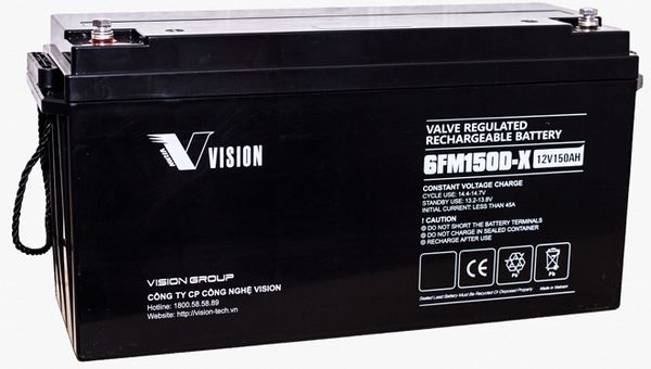 Ắc Quy VISION 6FM150D-X (12V-150AH)