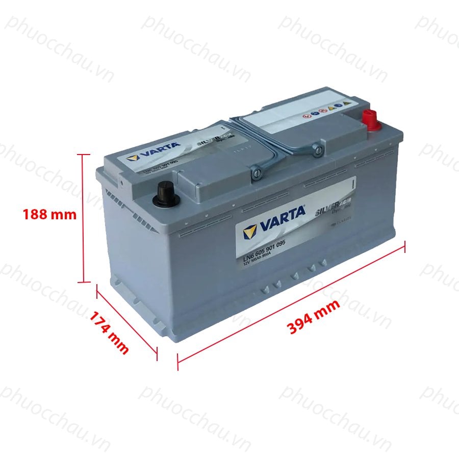 Ắc Quy VARTA AGM 105 (12V105Ah) 605901095