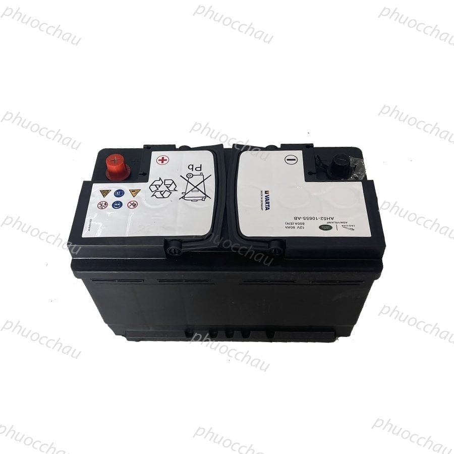 Ắc Quy Range Rover, Land Rover, Jaguar 12V80AH 800A (EN) AH52-10655-AB
