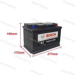 Ắc Quy BOSCH AGM LN3 (12V-70Ah)