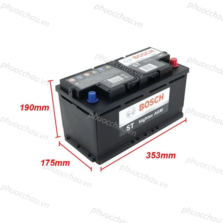 Ắc Quy BOSCH AGM LN5 (12V-95Ah)