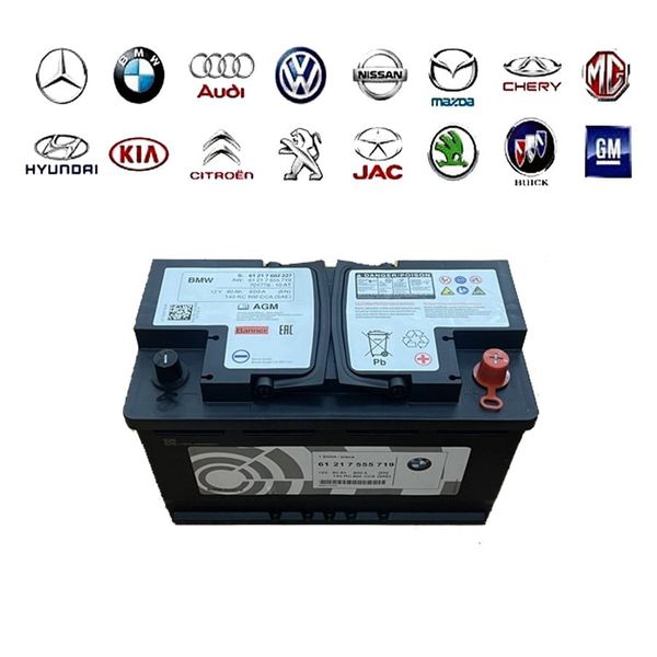 Ắc Quy Xe BMW AGM-80 (BMW OEM) (12V-80Ah)