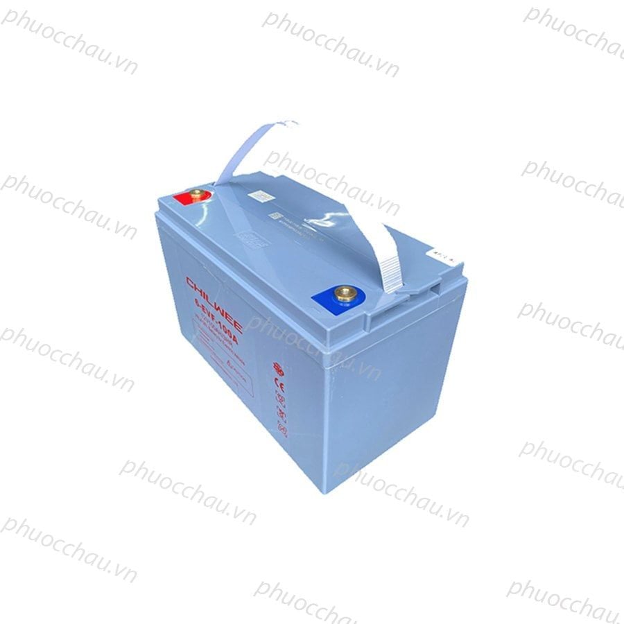 Ắc Quy Chilwee 12V100AH,  ắc quy dùng cho xe điện, xe golf, xe chà sàn