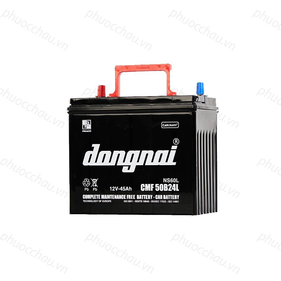 Ắc Quy Dong Nai CMF 50B24L (12V45Ah)