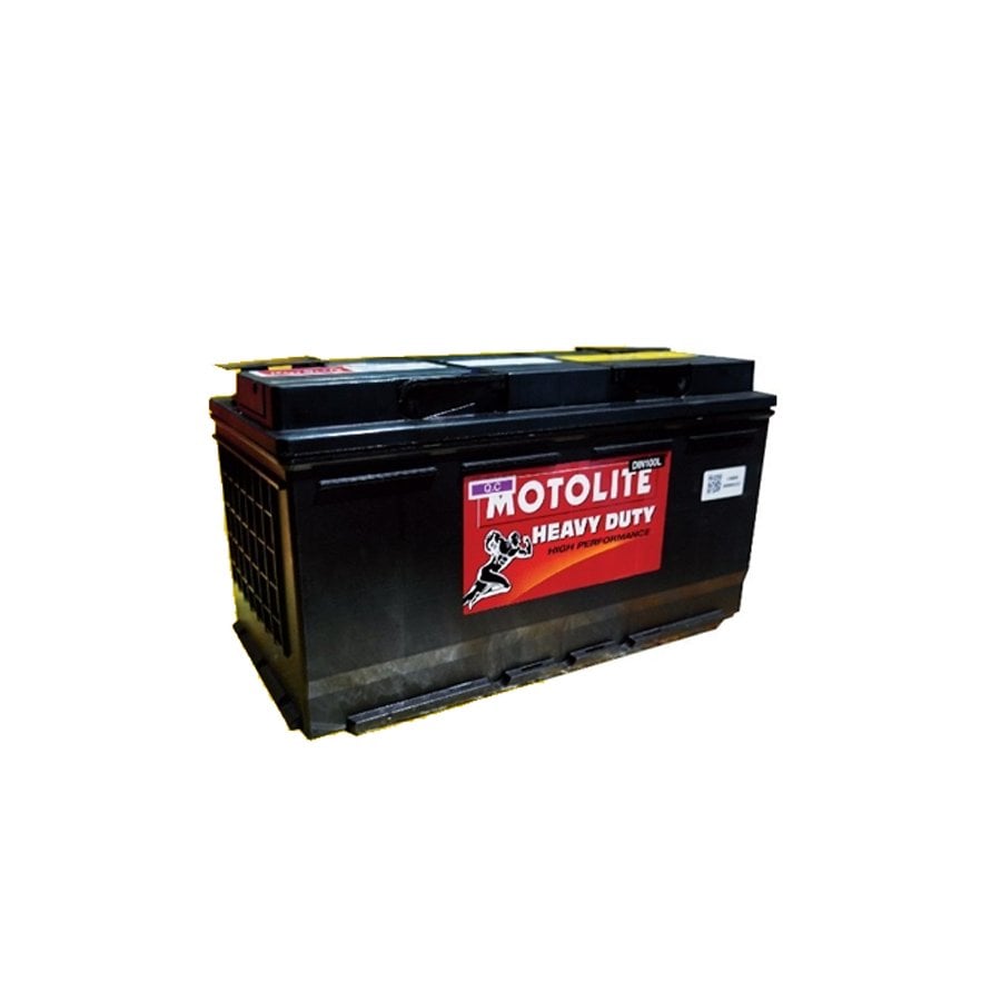 Ắc quy Motolite DIN100L chính hãng - bình thay cho Volkswagen Touareg