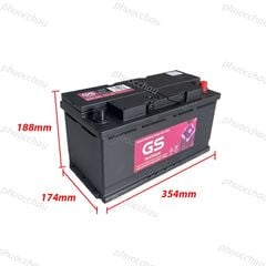 Bình Ắc Quy GS MF DIN100L 12V-100AH