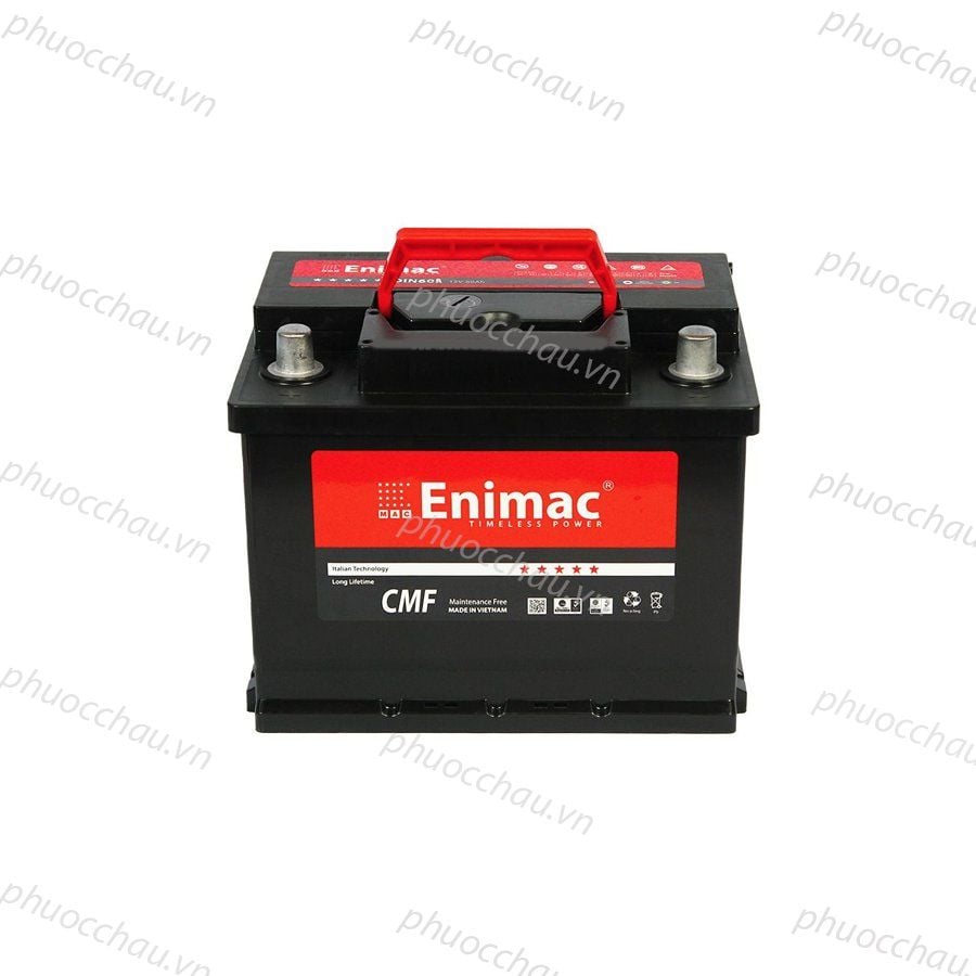 Bình Ắc Quy ENIMAC CMF DIN60L/R/LBN (12V-60AH)