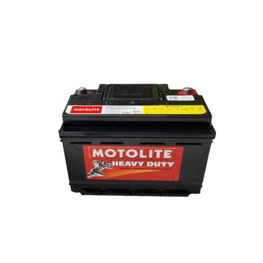 Ắc quy Motolite DIN70L chính hãng - bình thay cho Kia K5 đời mới