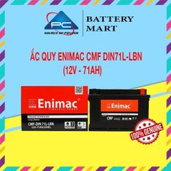 Bình Ắc Quy ENIMAC CMF DIN71L-LNB (12V-71AH)