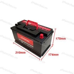 Bình Ắc Quy ENIMAC CMF DIN80L-LBN (12V-80AH)