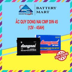 Ắc Quy Dong Nai CMF DIN45 LN1/LBN1 (12V45Ah)