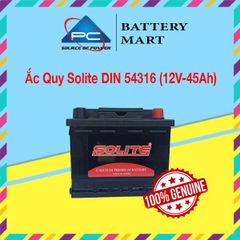 Ắc Quy Solite DIN 54316 (12V-45AH)