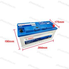 Ắc Quy BOSCH DIN 610.092 (12V-110Ah)