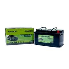 Ắc Quy Amaron Pro DIN80 12V 80AH