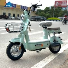 Giỏ Sắt Dùng Cho Xe Điện Yadea X-Bull, Xe Điện Yadea i8 Có nắp - Chắc chắn - Thời trang
