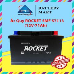 Ắc Quy ROCKET SMF 57113 (12V-71Ah)