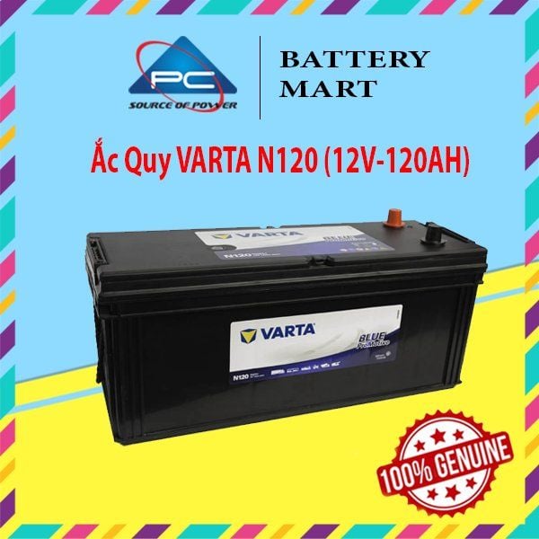 Ắc Quy VARTA N120 (12V-120AH)