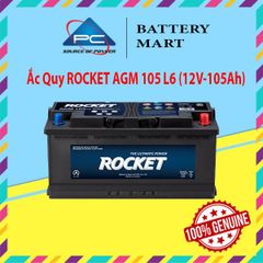 Ắc Quy ROCKET AGM 105 L6 (12V-105Ah)