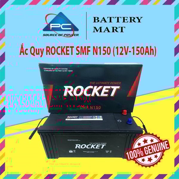 Ắc Quy ROCKET SMF N150 (12V-150Ah)