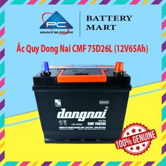 Ắc Quy Dong Nai CMF 75D26L (12V65Ah)